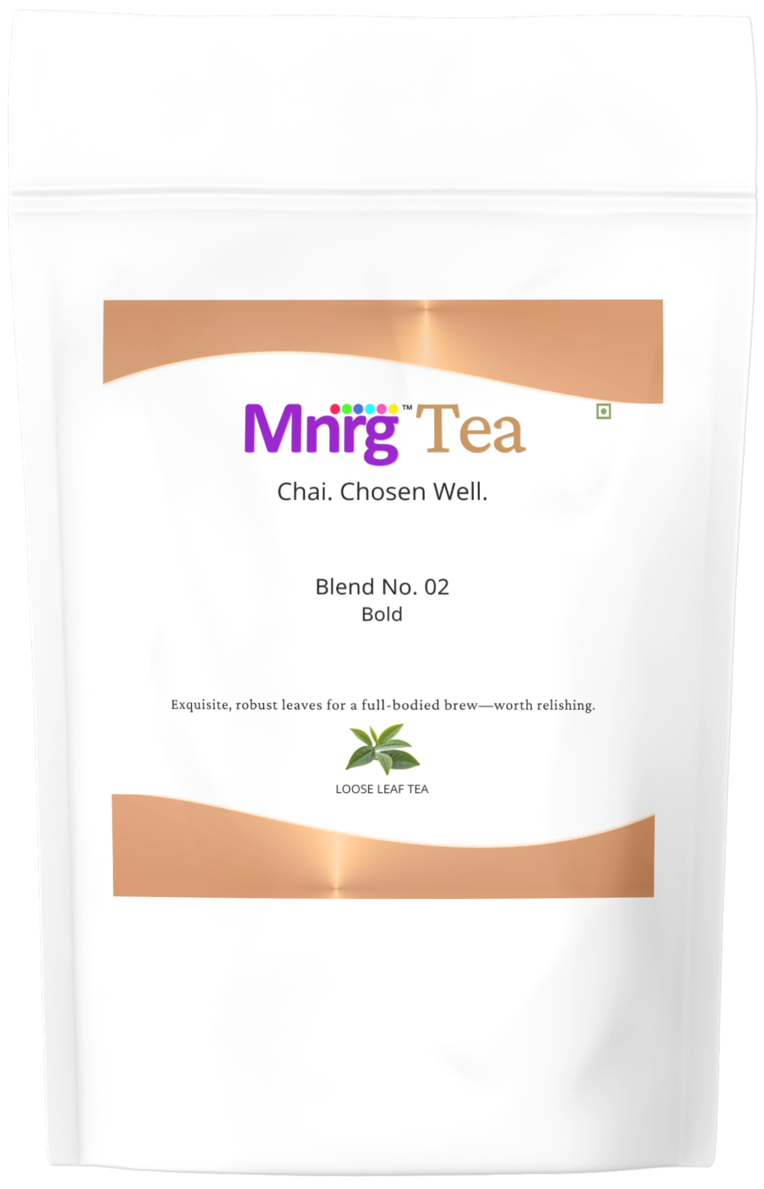 Mannrang Tea Blend No. 02 Bold — four-leaf small-batch Assam chai blend